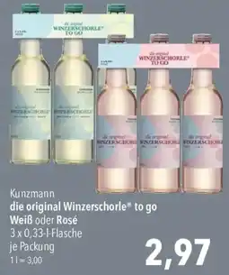 CITTI Markt Kunzmann die original Winzerschorle® Angebot