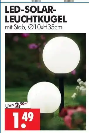 Wreesmann Led-solar-leuchtkugel Angebot