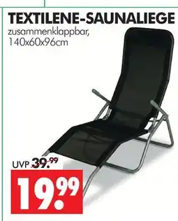 Wreesmann Textilene-saunaliege Angebot