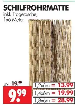Wreesmann Schilfrohrmatte Angebot