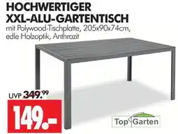 Wreesmann Top garden xxl-alu-gartentisch Angebot
