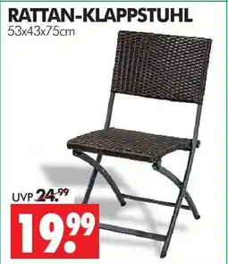 Wreesmann Rattan-klappstuhl Angebot