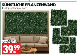 Wreesmann Künstliche pflanzenwand Angebot
