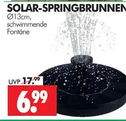 Wreesmann Solar-springbrunnen Angebot
