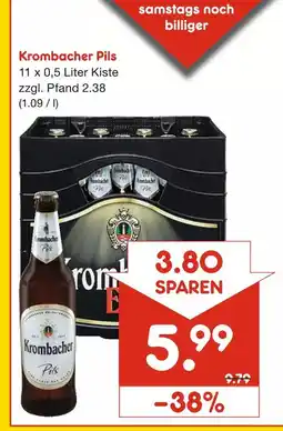 Netto Marken-Discount Krombacher pils Angebot