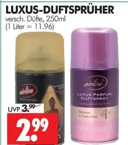 Wreesmann Airline luxus-duftsprüher Angebot