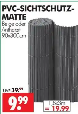 Wreesmann Pvc-sichtschutz-matte beige Angebot