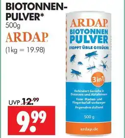 Wreesmann Ardap biotonnen-pulver Angebot