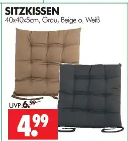 Wreesmann Sitzkissen grau Angebot