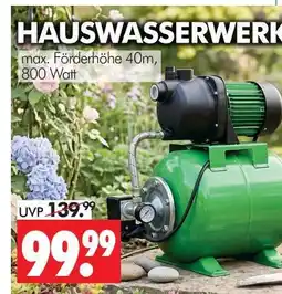 Wreesmann Hauswasserwerk Angebot