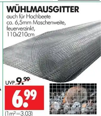 Wreesmann Wühlmausgitter Angebot
