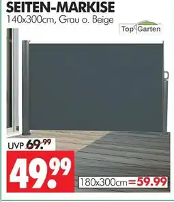 Wreesmann Top garden seiten-markise Angebot
