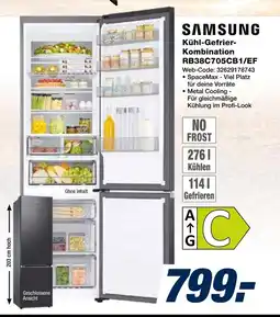 Expert Samsung kühl-gefrier-kombination rb38c705cb1/ef Angebot
