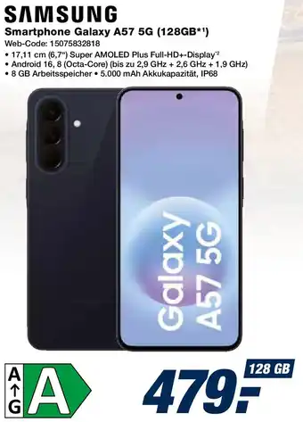 SAMSUNG Smartphone Galaxy A57 5G (128GB)
