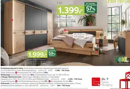 XXXLutz Linea natura drehtürenschrank 5-türig Angebot