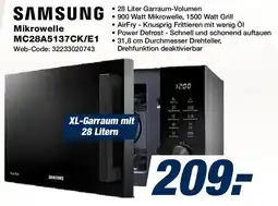 Expert SAMSUNG Mikrowelle MC28A5137CK/E1 Angebot