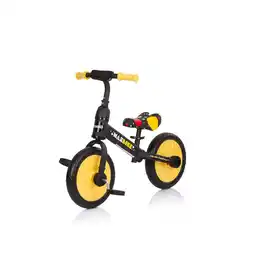 Netto Marken-Discount Chipolino Dreirad, Laufrad 2 in 1, Max Bike, 10 Zoll Räder, Pedale, Stützräder gelb Monster Angebot