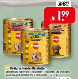 Raiffeisen Markt Pedigree Hunde-Nassfutter Angebot