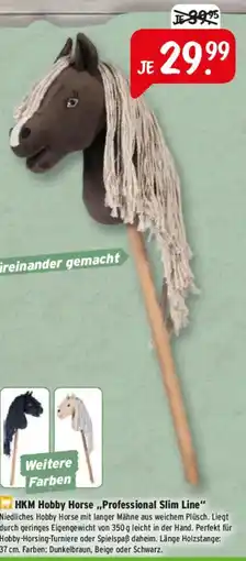 Raiffeisen Markt HKM Hobby Horse "Professional Slim Line" Angebot