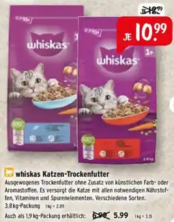 Raiffeisen Markt whiskas Katzen-Trockenfutter Angebot