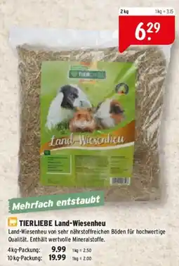 Raiffeisen Markt TIERLIEBE Land-Wiesenheu Angebot