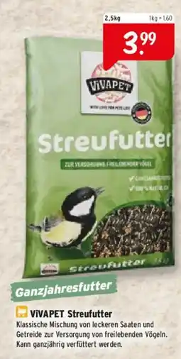Raiffeisen Markt VIVAPET Streufutter Angebot