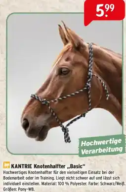 Raiffeisen Markt KANTRIE Knotenhalfter "Basic" Angebot