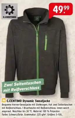 Raiffeisen Markt C.CENTIMO Dynamic Sweatjacke Angebot