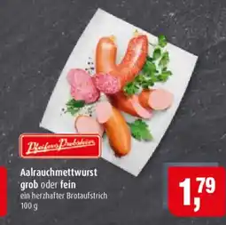 Markant Pfälzerei's Produktwelt Aalrauchmettwurst Angebot