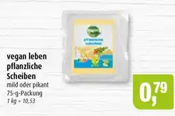 Markant vegan leben pflanzliche Scheiben Angebot