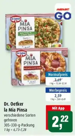 Markant Dr. Oetker la Mia Pinsa Angebot