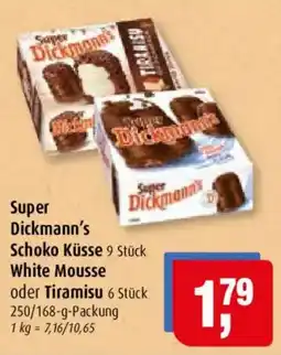 Markant Super Dickmann's Schoko Küss Angebot