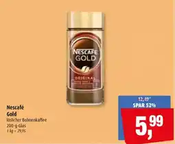 Markant Nescafé Gold löslicher Bohnenkaffee Angebot
