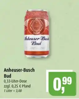 Markant Anheuser-Busch Bud Angebot