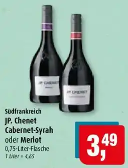 Markant J.P. Chenet Cabernet-Syrah oder Merlot Angebot