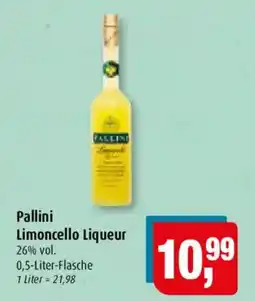 Markant Pallini Limoncello Liqueur Angebot