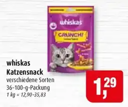 Markant whiskas Katzensnack Angebot