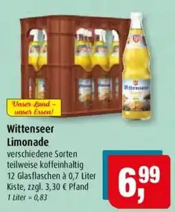 Markant Wittenseer Limonade Angebot
