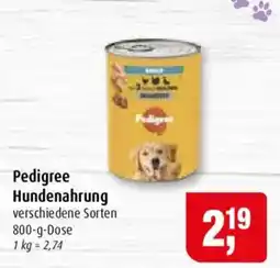 Markant Pedigree Hundenahrung Angebot