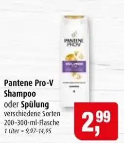 Markant Pantene Pro-V Shampoo oder Spülung Angebot