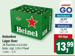 Markant Heineken Lager Beer Angebot