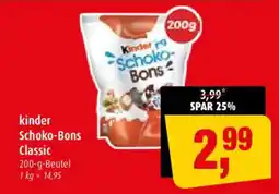 Markant kinder Schoko-Bons Classic Angebot