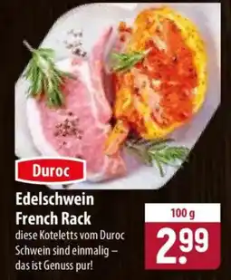 Famila Nord Ost Duroc Edelschwein French Rack Angebot