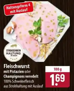 Famila Nord Ost Fleischwurst mit Pistazien oder Champignons veredelt Angebot