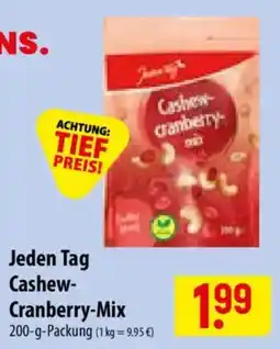 Famila Nord Ost Jeden Tag Cashew-Cranberry-Mix Angebot