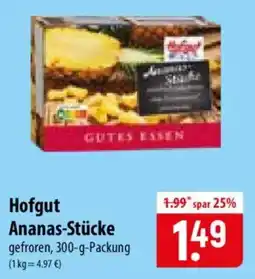 Famila Nord Ost Hofgut Ananas-Stücke Angebot