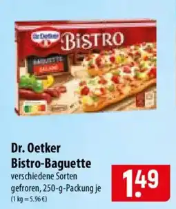 Famila Nord Ost Dr. Oetker Bistro-Baguette Angebot