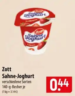 Famila Nord Ost Zott Sahne-Joghurt Angebot
