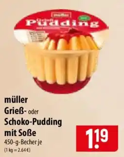 Famila Nord Ost müller Grieß- oder Schoko-Pudding Angebot