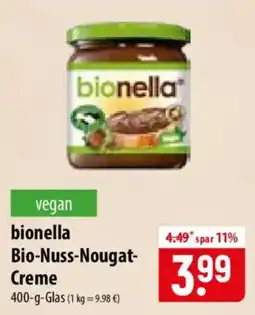 Famila Nord Ost bionella Bio-Nuss-Nougat-Creme Angebot
